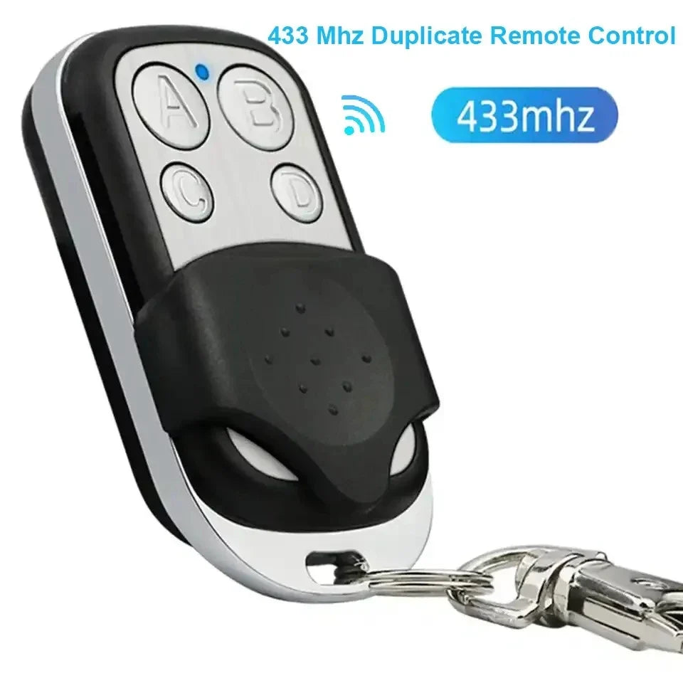 1PCS 433MHZ 4 Buttons Clone Fixed Learning Rolling Code Universal Garage Door Opener Remote Control Duplicator Garage