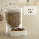 HOOPET Dogs Automatic Feeders Water Bottle Cats Bowl Food Storage Drinking Dispenser Container Pet Supplies