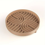 Silicone Dog Bowl Slow Feeder with Suction Cup Slow Feeding Pad Dog Licking Pad Anxiety-relieving Utensils Pet Supplies Bowls