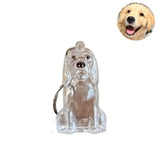 Diy Bag Charm Handmade Pet Hair Memorial Keychain Keepsake Pendant for Dog Fur - Personalized Pet Loss Gift for Dog Lovers