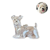 Diy Bag Charm Handmade Pet Hair Memorial Keychain Keepsake Pendant for Dog Fur - Personalized Pet Loss Gift for Dog Lovers