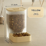 HOOPET Dogs Automatic Feeders Water Bottle Cats Bowl Food Storage Drinking Dispenser Container Pet Supplies