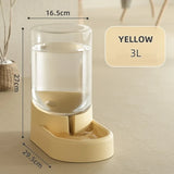 HOOPET Dogs Automatic Feeders Water Bottle Cats Bowl Food Storage Drinking Dispenser Container Pet Supplies