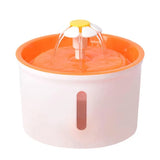 Pet Water Fountain Quiet Pump Visible Water Level 4-Layer Filter Flower Nozzle Cat Dispenser Drinking Bowl Cats Small Dogs Home