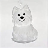 Transparent Dog Hair Storage Pendant Dog Hair Collector Keychain Pet Hair Memorial Bottle for Pet Lovers DIY Memorial Keychain