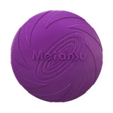 Pet Dog Flying Disk Toy Silicone Material Environmentally Friendly Anti-Chew Dog Puppy Interactive Training Pet Supplies E2