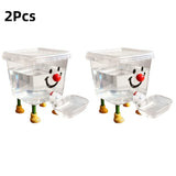 Pet Water Fountain Automatic Gravity Water Dispenser 3L Large Capacity Water Bowl for Cats Dogs Wireless Pet Drinker
