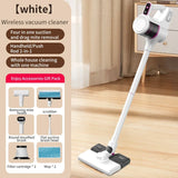 Cordless Vacuum Cleaner 15000Pa Strong Suction Stick Handheld 2 in 1 Lightweight for Carpet Hardwood Floor Pet Hair Car Cleaning