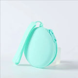 1Pc Silicone Pet Treat Pouch Portable Travel Training Bag Round Silicone Snack Bag for Dogs and Cats Pet Accessories