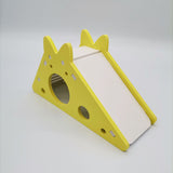 Wooden Slide House for Small Pets