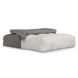 Naturepedic Organic Pet Bed Cover - Washable Waterproof Mattress Protector - Removable Cover for Dog and Cat Bed - Medium